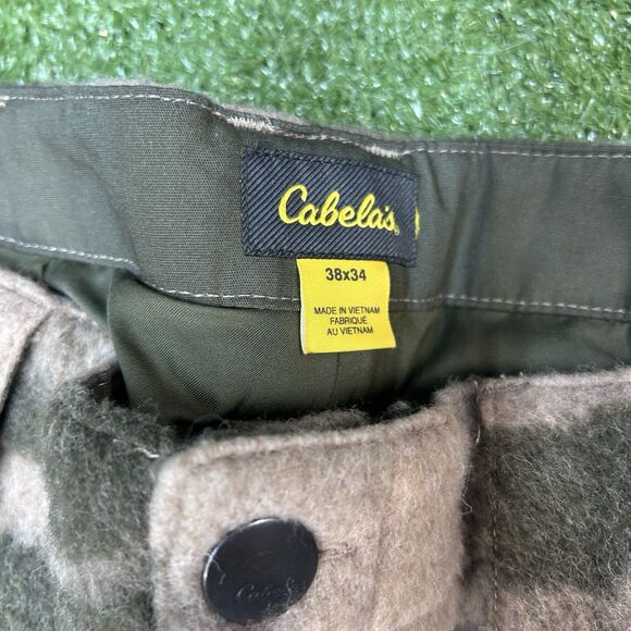 Cabela's OUTFITTER CAMO OUTFITTER BERBER PANT In Size 38x34 NWT $150 - Picture 11 of 12